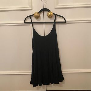 Brandy Melville black flowy sundress